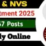 KVS-and-NVS-Teaching-Non-Teaching-recruitment-2025