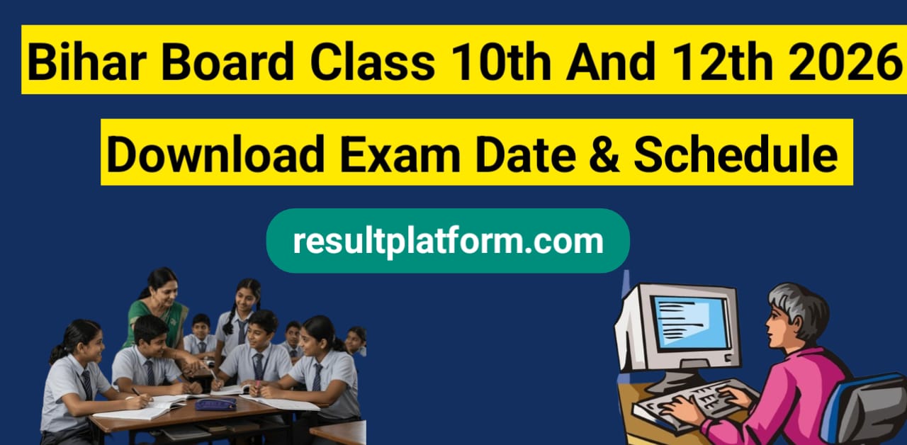 You are currently viewing Bihar Board Class 10th  & 12th Exam Time Table 2026