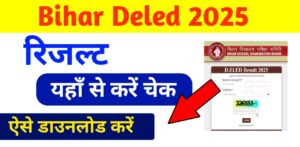 Read more about the article Bihar DELED Result 2025 – How to check and Download Bihar Deled Result 2025