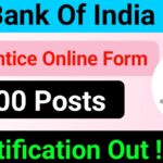 Bank Of india Apprentice vacancy 2025