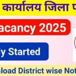 Bihar karyalaya jila parishad vacancy 2025