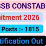 JKSSB Constable Recruitment 2026