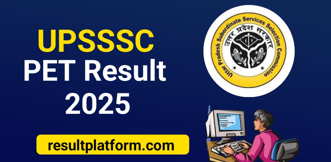 You are currently viewing UPSSSC PET Result 2025