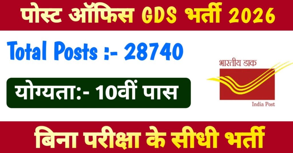 Indian Post GDS Vacancy 2026