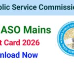 BPSC ASO Mains Exam Admit Card 2026