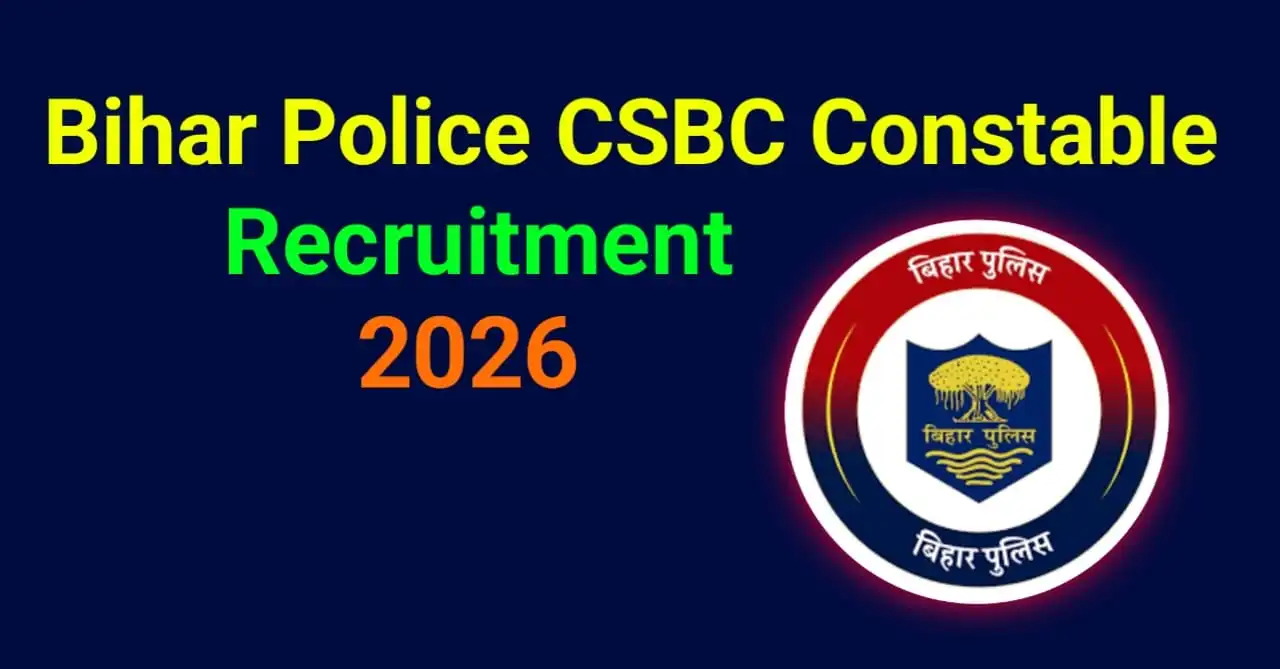 Bihar Police Constable vacancy 2026