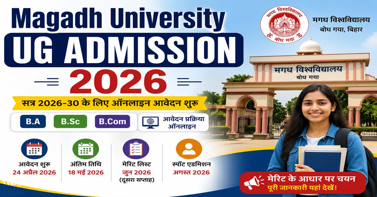 Magadh University UG Admission 2026