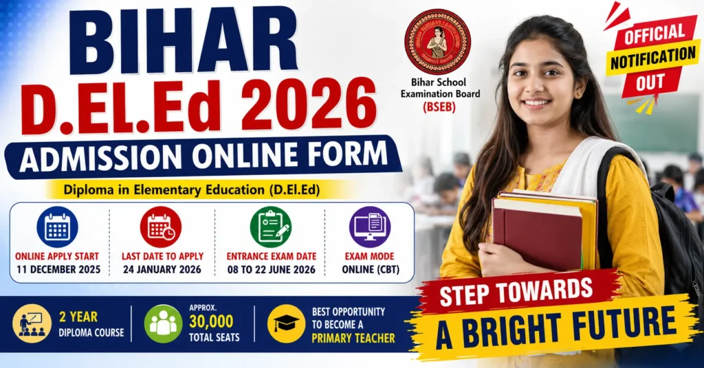 Bihar DElEd 2026