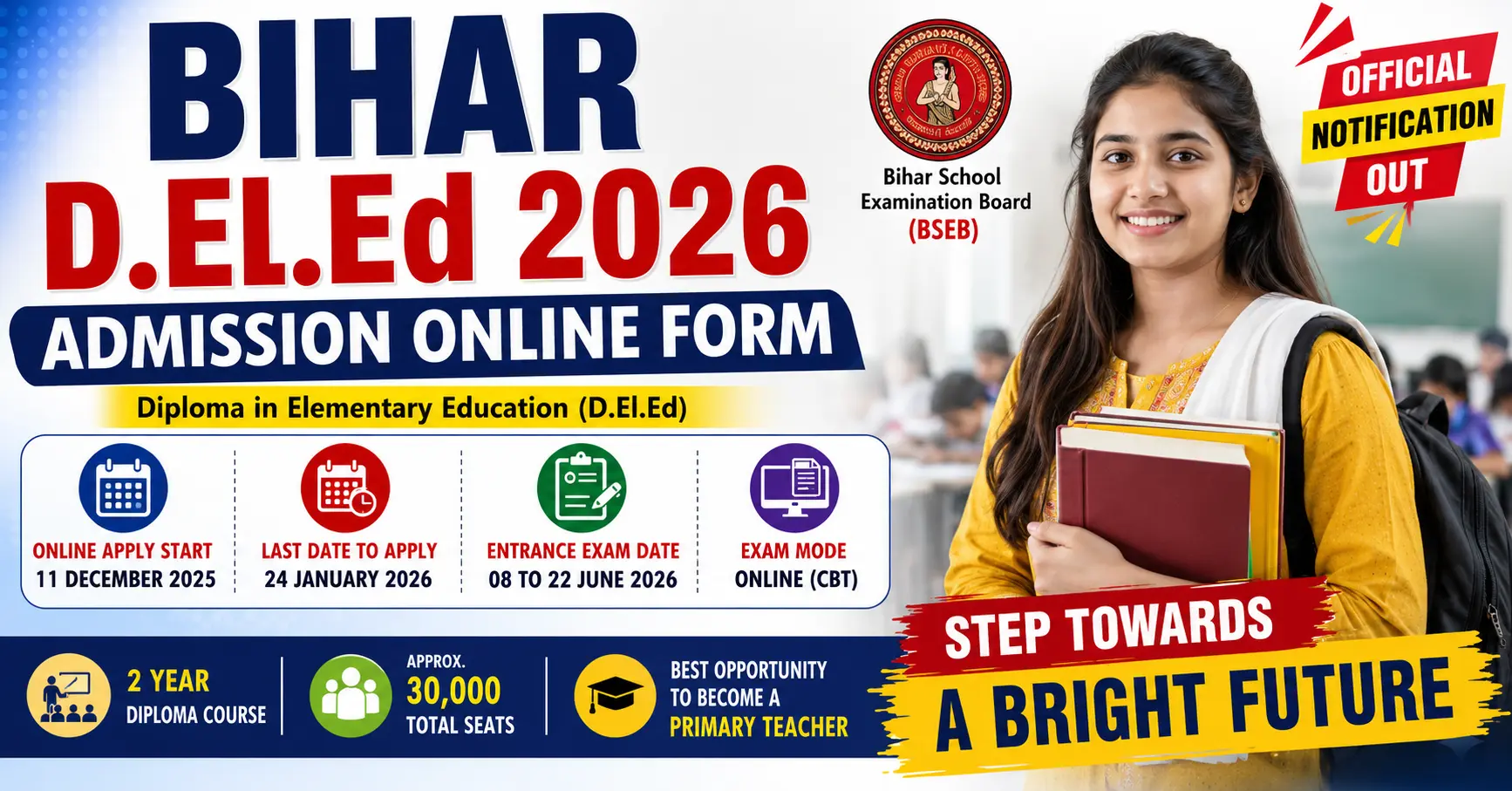 Bihar DElEd 2026