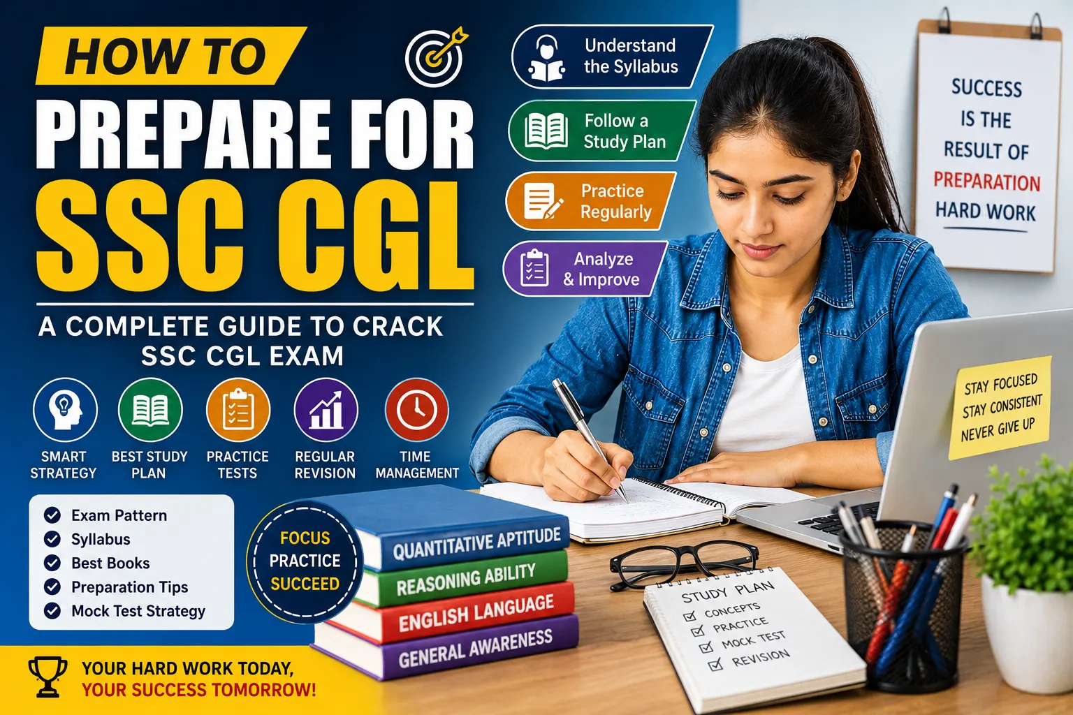 Prepare for SSC CGL