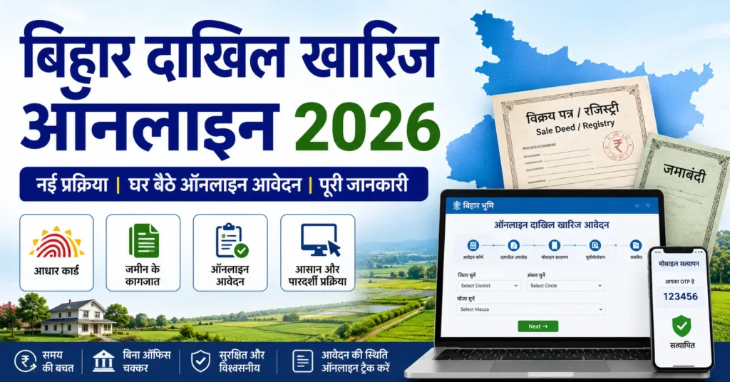 Bihar Dakhil Kharij Online 2026